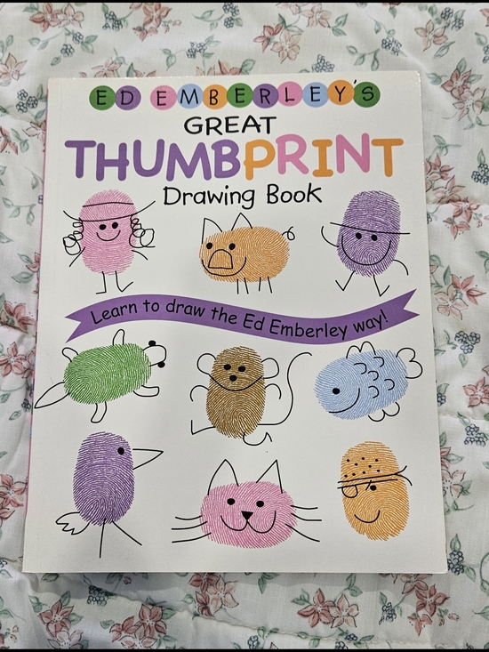 Ed Emberley Other - Ed Emberley’s Great Thumbprint Drawing Book